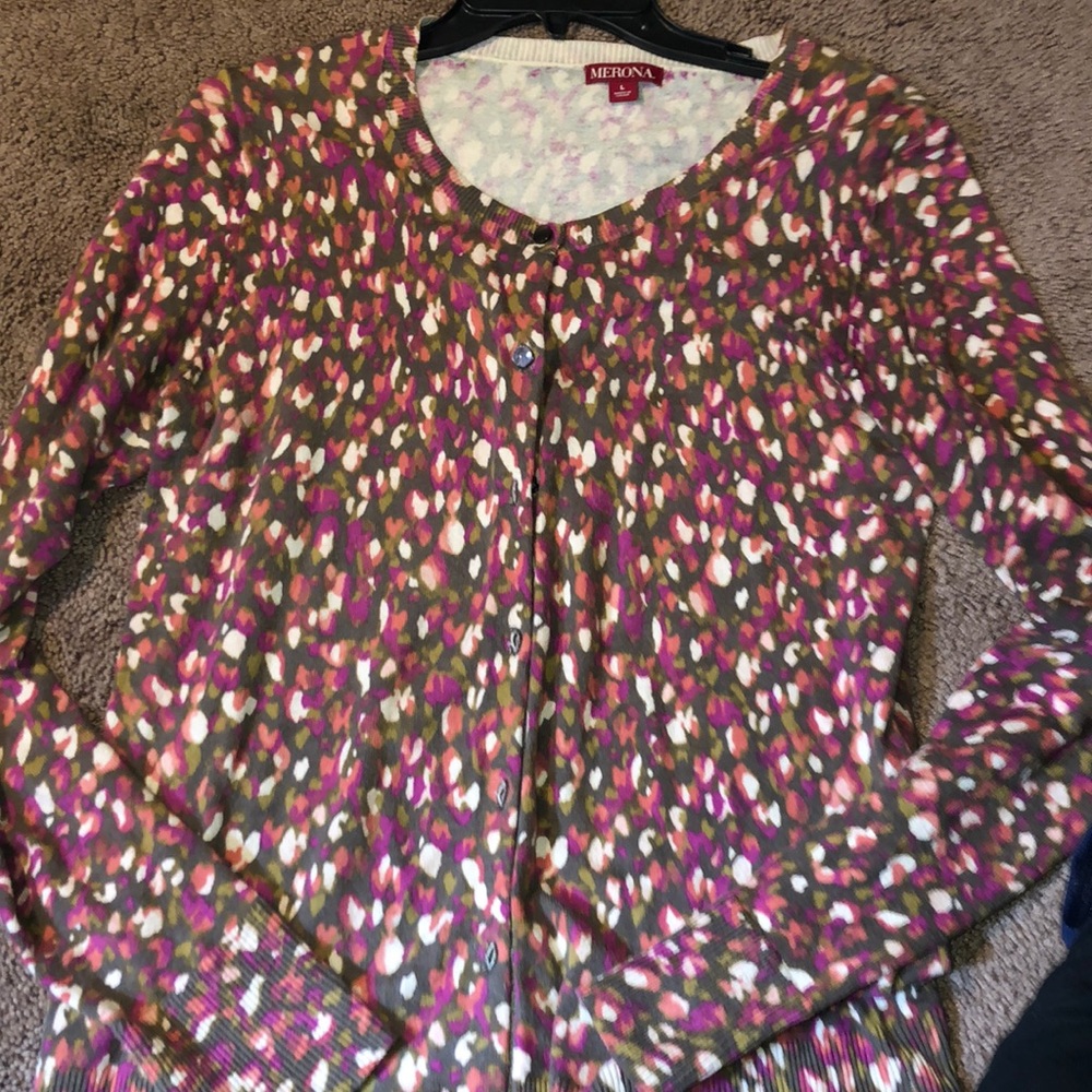 Printed sweater